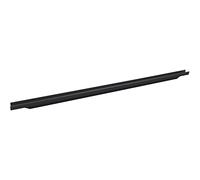 Accuride 100005407 1195 mm negro anodizado Schüco tirador para puerta de armario Prego, barra perfilada para fresar frentes de muebles de aluminio