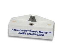 Accusharp 21121 Afilador de Mesa Cuchillos Herramienta para Caza, Pesca, Camping, Outdoor, Supervivencia y Bushcraft + Portabotellas de regalo