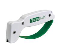 Accusharp Gardensharp - Afilador de Cuchillos y Herramientas, Color Verde y Blanco