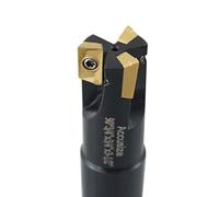 accusize - 3/4 "90 DEG con cuello cuadrado final Indexable molinillo con 3/4" Shank, # 0056 - 0917