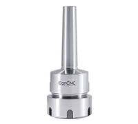 Accusize Industrial Tools Morse Taper MT2 vástago ER32 portabrocas de pinza, máximo 8000 RPM, extremo de barra de tracción de 3/8"-16, TIR máximo 0.0002 pulgadas O.D a I.D, 0223-0235