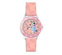 Accutime Bluey BLY9005 - Reloj de pulsera con correa rosa
