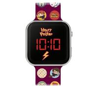 Accutime Harry Potter Reloj LED Digital para niños con Correa de Silicona roja HP4155