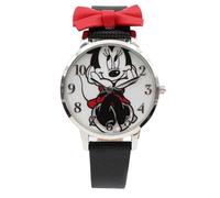 Accutime Minnie Mouse Sitting Pretty - Reloj analógico con lazo