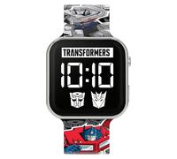 Accutime Optimus Prime TFC4101 - Reloj Digital de Cuarzo con Correa de Silicona para niños, Negro