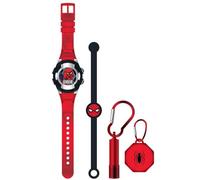 Accutime Reloj Casual SPD40166, Rojo y Negro, Spiderman