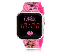 Accutime Reloj LED para niños, Rosa., Talla única, L.O.L. Surprise