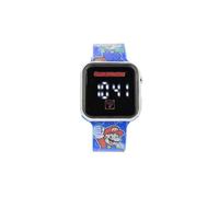 Accutime Super Mario Bros. Mario y Luigi - Reloj de pulsera digital LED