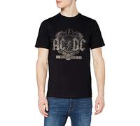 ACDC AC/DC Black Ice Camiseta, Negro, M para Hombre