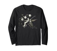 ACDC Angus Young Back Street Crawler Tour por Dick Barnatt Manga Larga
