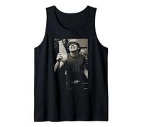 ACDC Angus Young Thunderstruck Guitarrista por Dick Barnatt Camiseta sin Mangas