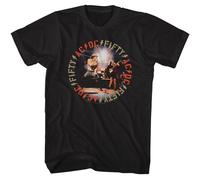 ACDC - Banda En Etapa 50 - Americano Classics - Negro Adulto Manga Corta T-S