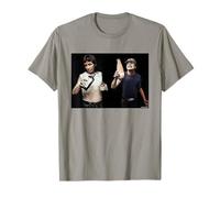 ACDC Bon Scott & Angus Young Bebiendo por Dick Barnatt Camiseta