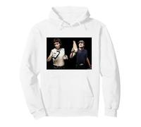 ACDC Bon Scott & Angus Young Bebiendo por Dick Barnatt Sudadera con Capucha