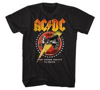 ACDC - Cañón Relámpago - Manga Corta - Adulto - Camiseta