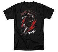 ACDC - En Vivo - Camiseta De Manga Corta Unisex Para Adultos - Negra