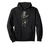 ACDC Highway To Hell Live Angus Young por Dick Barnatt Sudadera con Capucha