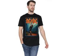 ACDC Let There Be Rock T Shirt Camiseta, Negro, XXL Unisex Adulto