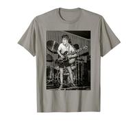ACDC Live Angus Young De Vuelta En Negro por Dick Barnatt Camiseta