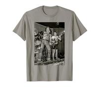 ACDC Live Bon Scott & Angus Young por Dick Barnatt Camiseta