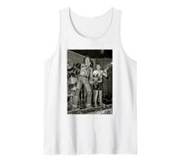 ACDC Live Bon Scott & Angus Young por Dick Barnatt Camiseta sin Mangas