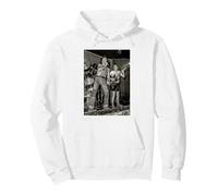 ACDC Live Bon Scott & Angus Young por Dick Barnatt Sudadera con Capucha