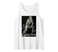 ACDC Live In London 1976 Bon Scott por Dick Barnatt Camiseta sin Mangas