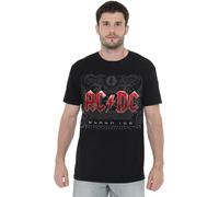 ACDC Negro Ice Camiseta Unisex, Negro, XL