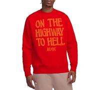 ACDC The We Salute You Sudadera Unisex, Rojo, XXL