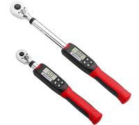 ACDelco ARM601-34 Kit de llave dinamométrica digital de 3/8" y ½" con zumbador y notificación de flash LED - Normas ISO 6789 con certificado de calibración