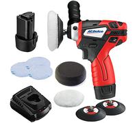 ACDelco ARS1212P G12 Lithium-Ion 12V (10.8V) Cordless Polisher & Sander Power Tool Kit | Car Polisher, Buffer Machine, Car Detailing Kit Includes x2 Battery Packs & x1 Charger