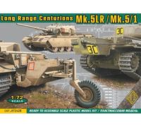 ACE 72428 - 1:72 Centurion Mk.5LR/ Mk.5/ 1W / Externa Fuel Tanques - Nuevo