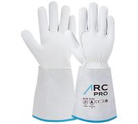 ACE ARC Pro Guante de trabajo para soldador - Guantes de protección de cuero para soldar - EN 388/12477-10/XL (Paquete de 1)