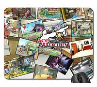 ACE Attorney Mouse Pad, Mousepad (10.2 x 8.3 x 0.12 inches)
