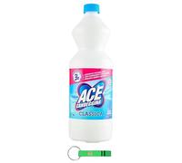 Ace Candeggina Classica - 18 blanqueadores para superficies y ropa (1 litro, incluye llavero Beni Culinari gratuito)