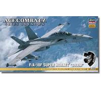 Ace Combat 7 Skies , Fa-18f Super Hornet, Golem 1:72 Plástico Model Kit Hasegawa