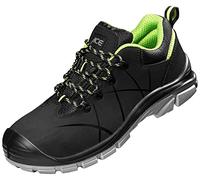 Ace Constructor S3 - Zapatos de Seguridad con Puntera de Acero para Hombre, Resistentes e Impermeables, Verde y Negro, 45 EU