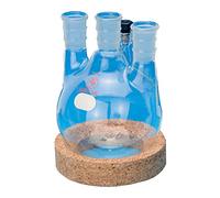 ACE Cristal 6954 - 289 cuatro cuello ebullición Frasco, fondo redondo, ace-thred, Heavy Wall, 5 litros de capacidad, 24/40 conjunta de centro, dos 24/40 conjunta, uno # 7 parte conjunto