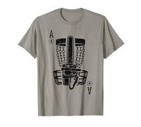 Ace Disc Golf Player Hole In One - Tarjeta Divertida para Motosierra Camiseta