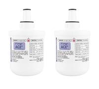 ACE+ FA-0083U | 2x Filtro de agua compatible con Samsung DA29-00003G, HAFIN2/EXP, DA29-00003F, HAFIN1/EXP, HAFIN Filtro de repuesto para frigorífico - Replacement Refrigerator Filter