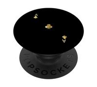 Ace of Clubs Cartas de Poker Naipes Blackjack PopSockets PopGrip Adhesivo