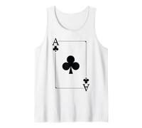 Ace of Clubs | Disfraz de grupo Royal Flush de la realeza moderna Camiseta sin Mangas