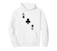 Ace of Clubs Disfraz de Halloween Wonderland Sudadera con Capucha