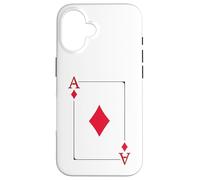 Ace of Diamonds | Disfraz de grupo Royal Flush de la realeza moderna Carcasa para iPhone 16