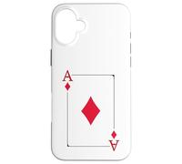 Ace of Diamonds | Disfraz de grupo Royal Flush de la realeza moderna Carcasa para iPhone 16 Plus