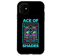 Ace of Shades Vaporwave Playa Estética Retro Carcasa para iPhone 11