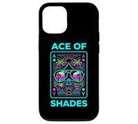 Ace of Shades Vaporwave Playa Estética Retro Carcasa para iPhone 12/12 Pro