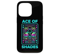Ace of Shades Vaporwave Playa Estética Retro Carcasa para iPhone 13 Pro