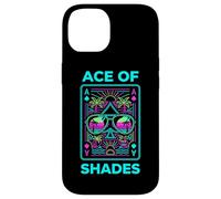 Ace of Shades Vaporwave Playa Estética Retro Carcasa para iPhone 14