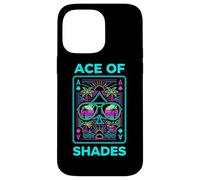 Ace of Shades Vaporwave Playa Estética Retro Carcasa para iPhone 14 Pro MAX